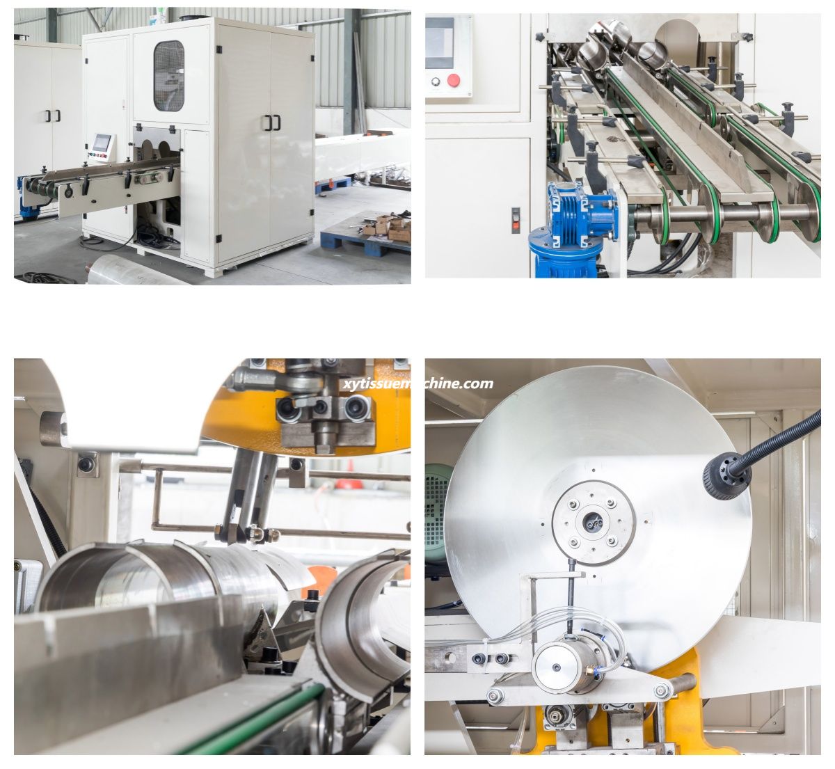 Machine de d&eacute;coupe de scie &agrave; b&ucirc;ches pour papier toilette