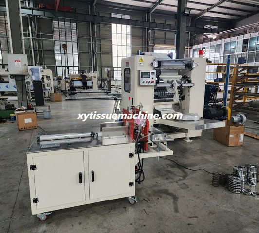 Ligne de production de machine &agrave; essuie-mains pliante N